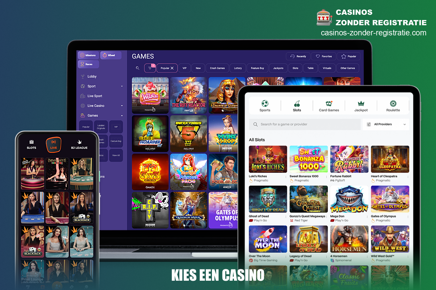 Om te beginnen met spelen in een buitenlands online casino, moet je het casino kiezen dat het beste bij de gebruiker past