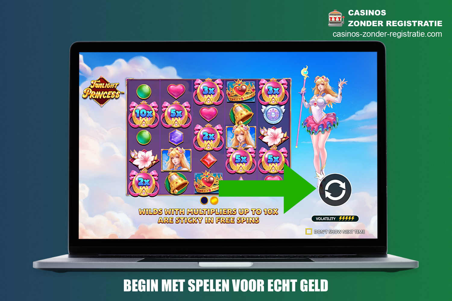 Zodra je begint te spelen bij een casino met een storting van €5 of meer, kun je beginnen met het spelen van je favoriete spel