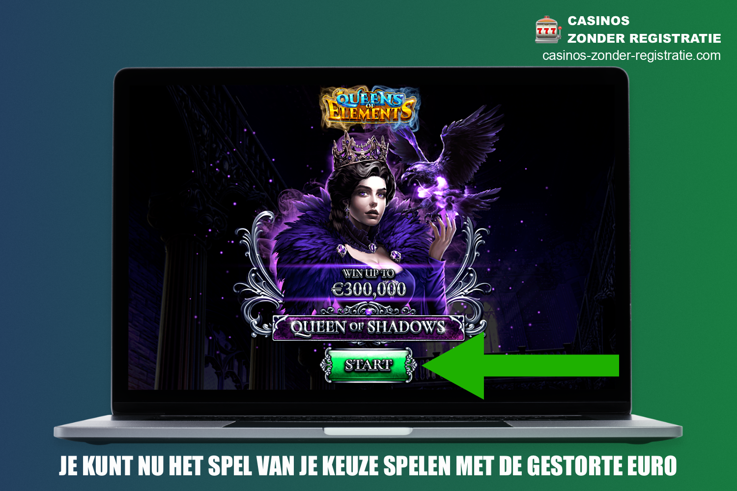 Nadat de gebruiker zijn favoriete online casinospel van 1 euro heeft gekozen - kun je beginnen met spelen