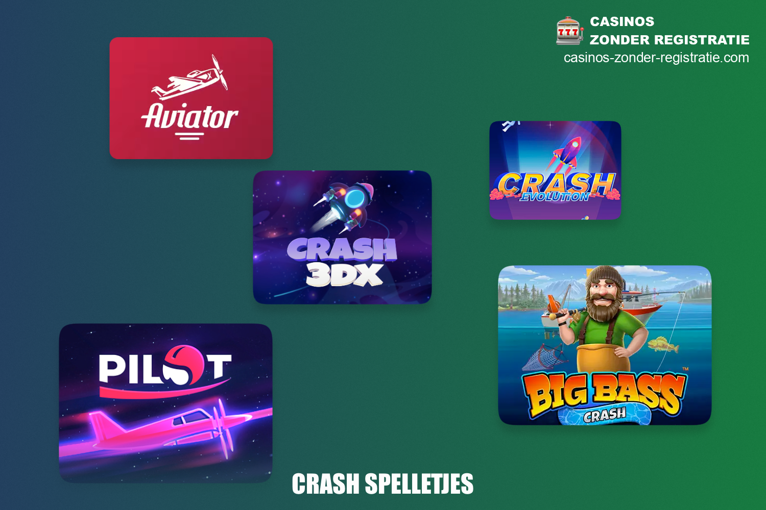 Bij online casino's met een storting van €5 of meer hebben gebruikers toegang tot een verscheidenheid aan spellen uit de categorie Crash Spelletjes