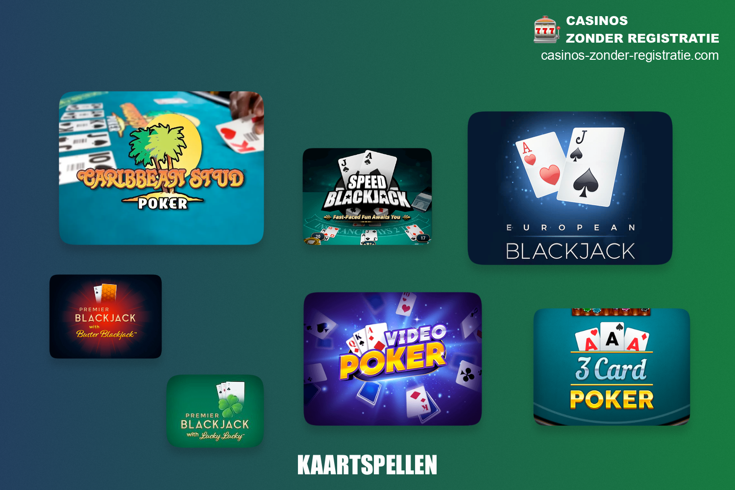 Bij buitenlandse online casino's vinden gebruikers een grote verscheidenheid aan kaartspellen