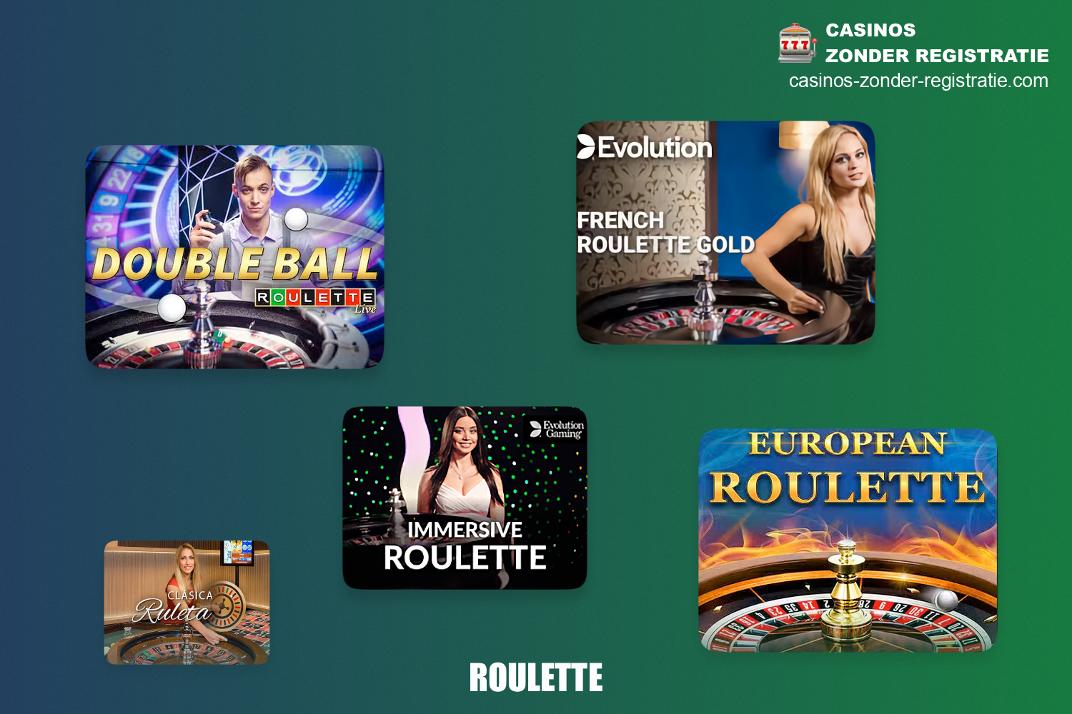 Bij casino's met stortingen vanaf 10 euro hebben gebruikers toegang tot verschillende variaties van het populaire Roulette spel