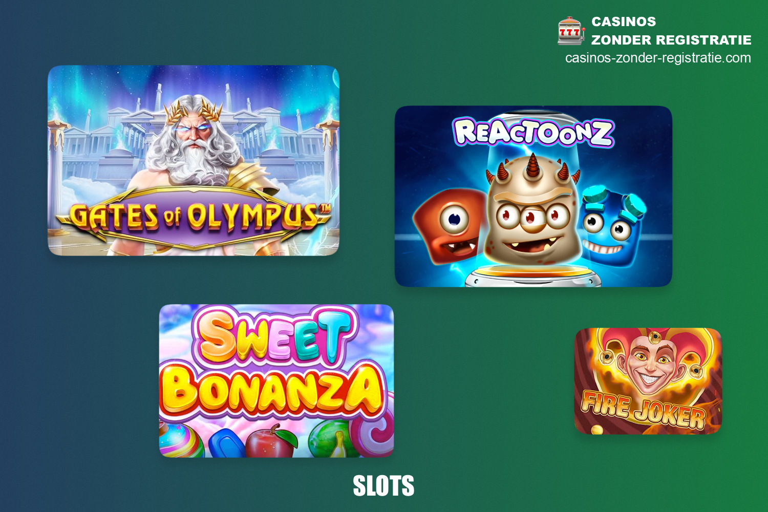 Bij online casino's met een storting van €1 hebben gebruikers toegang tot een grote verscheidenheid aan gokkasten van toonaangevende aanbieders