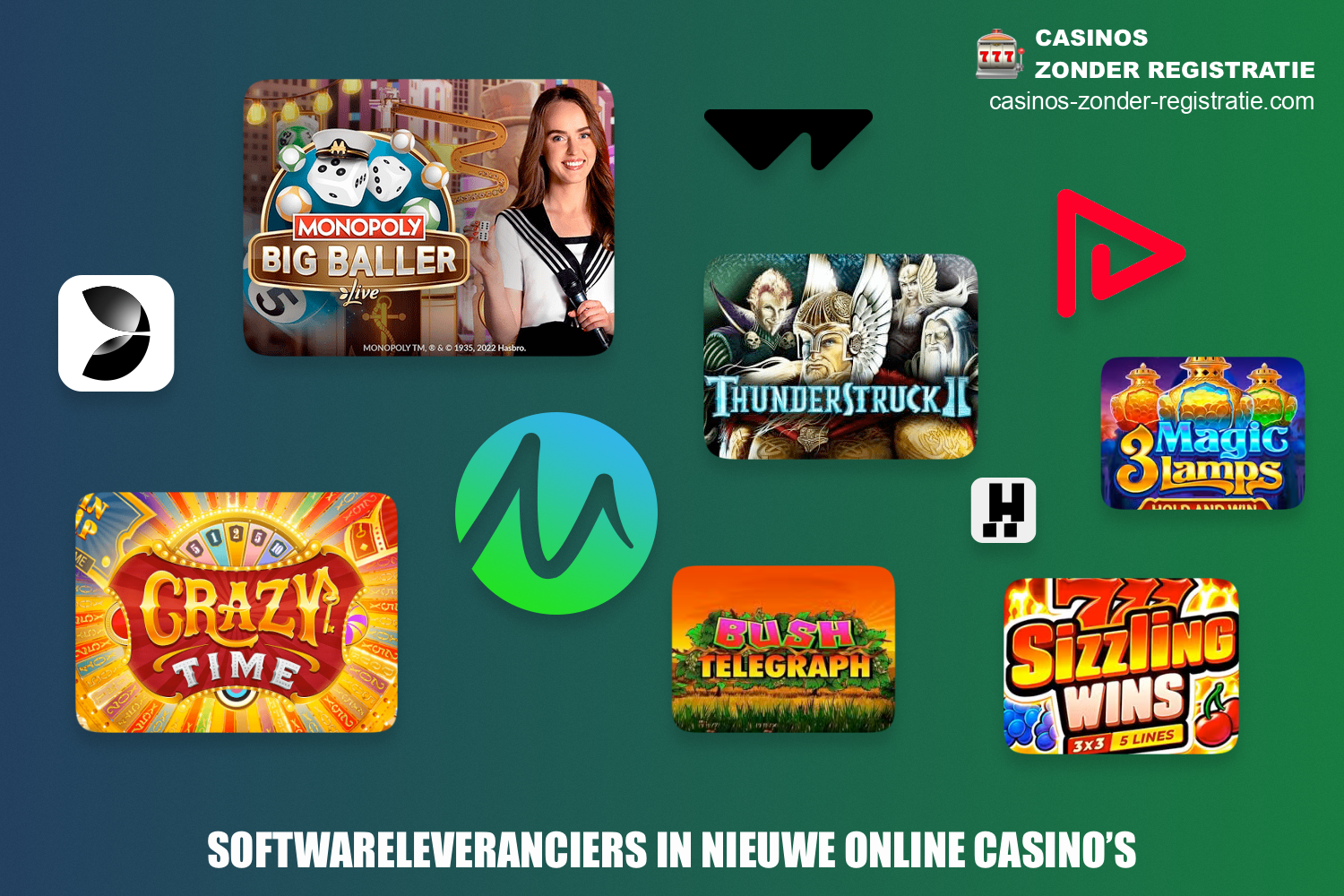 Bij de nieuwe online casino's hebben gebruikers toegang tot spellen van wereldberoemde aanbieders