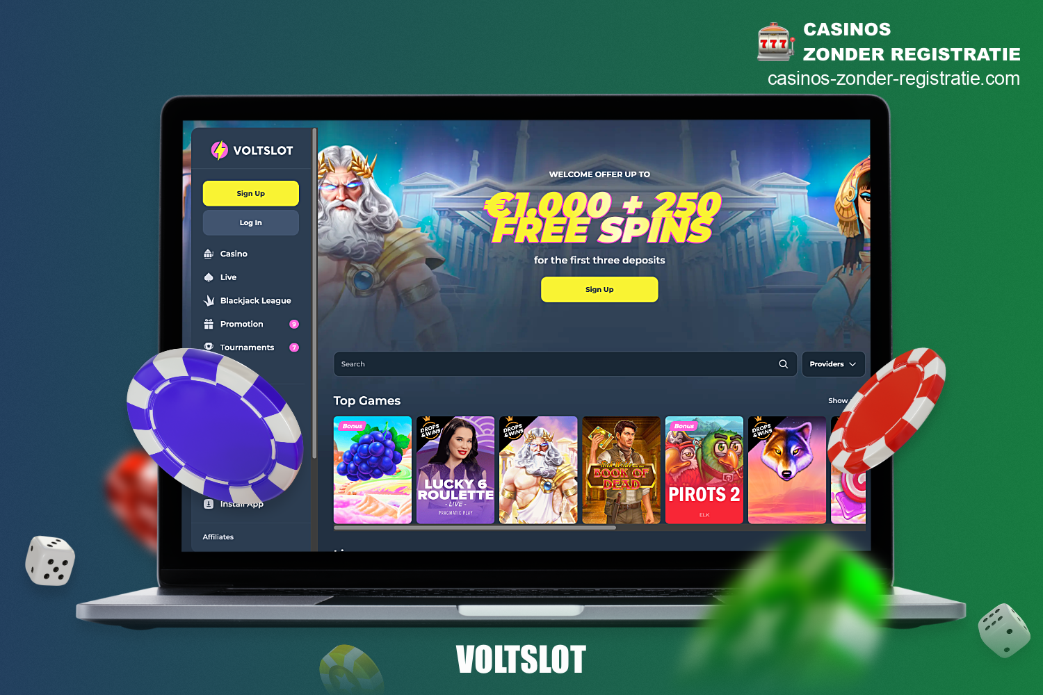 VoltSlot casino zonder Cruks is niet alleen beroemd om zijn grote collectie spellen, maar ook om zijn leuke bonussen