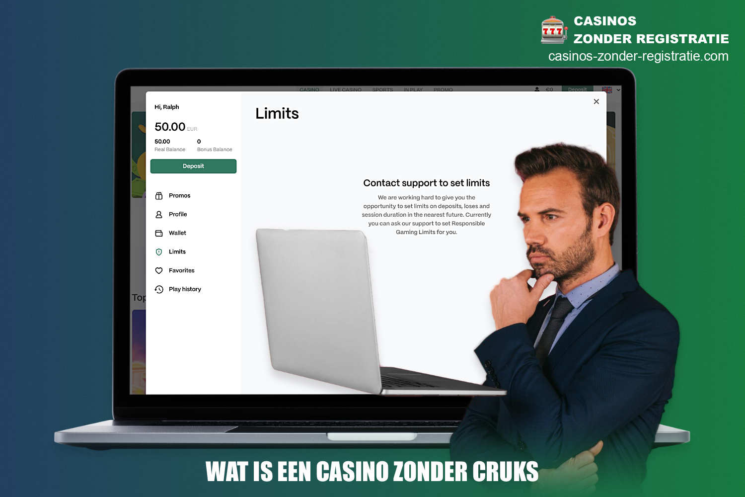 Cruks gratis online casino stelt gebruikers in staat om te spelen zonder beperkingen en zelfuitsluiting