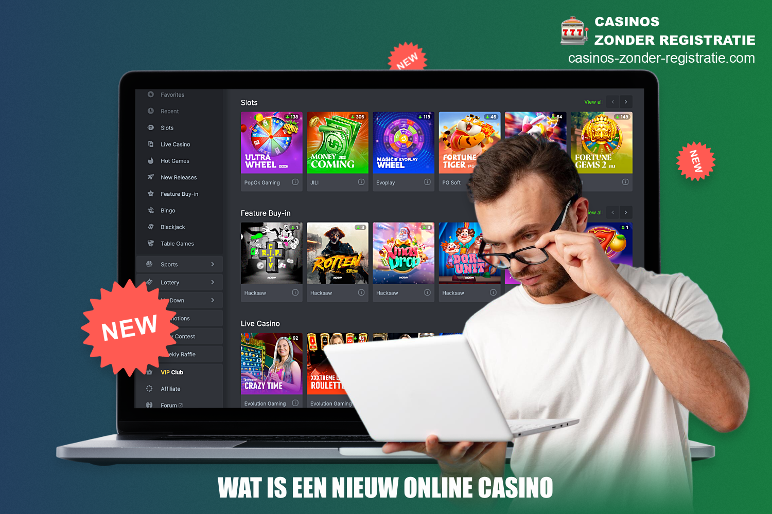 Nieuwe online casino's zijn in wezen nieuwe sites die gebruikers de mogelijkheid bieden om een verscheidenheid aan spellen te spelen en ze lokken nieuwe spelers vaak met verhoogde bonussen