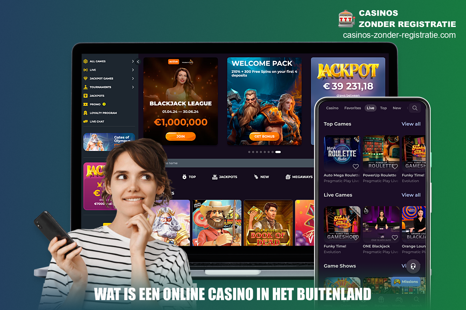 Buitenlandse online casino's hebben een aantal voordelen die ze erg populair maken onder gebruikers