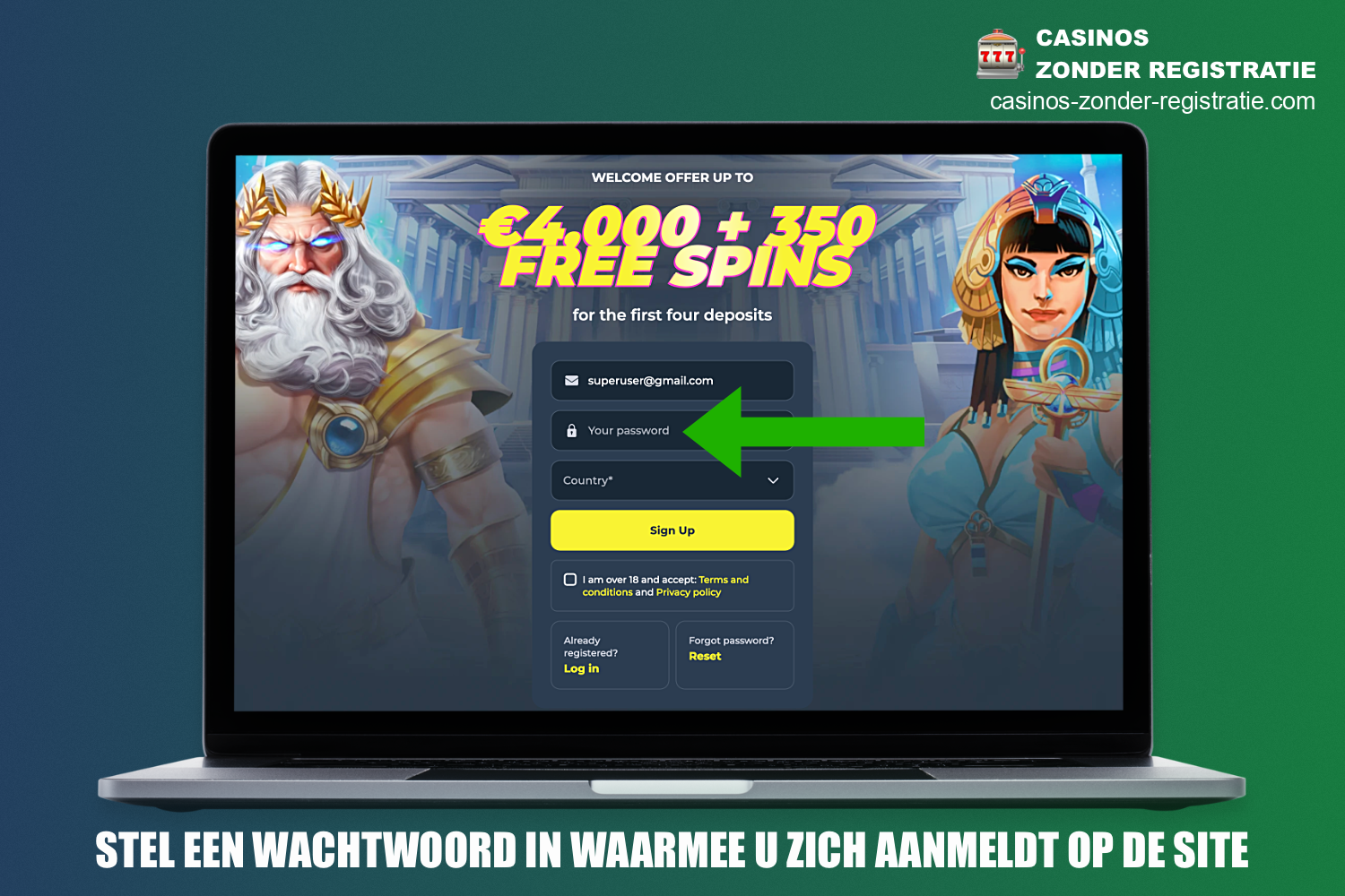 Wanneer je een account aanmaakt bij VoltSlot Casino, moet je een uniek en sterk wachtwoord verzinnen