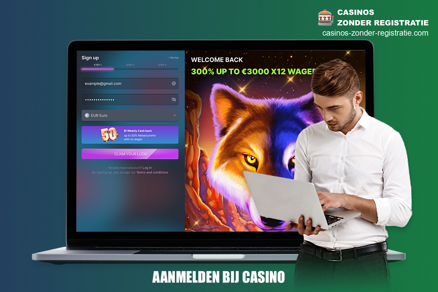 Registratie bij RichPrize Casino neemt verschillende stappen in beslag en geeft de gebruiker toegang tot alle mogelijkheden en functies van het platform