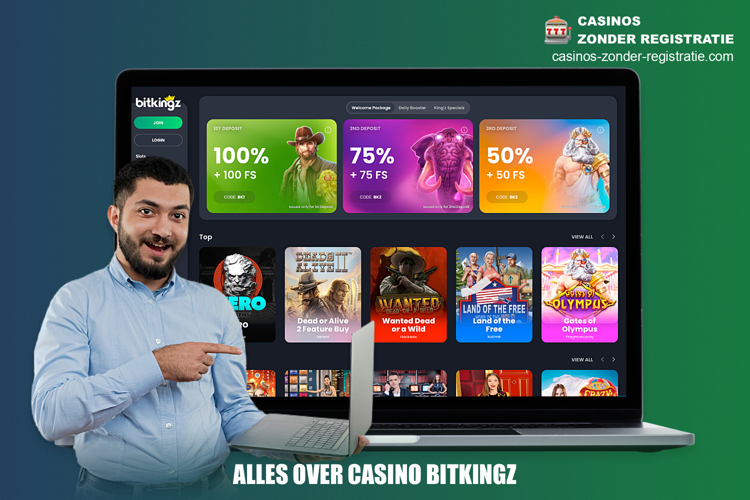 BitKingz online casino heeft een aantal kenmerken waarmee het zich onderscheidt van zijn concurrenten