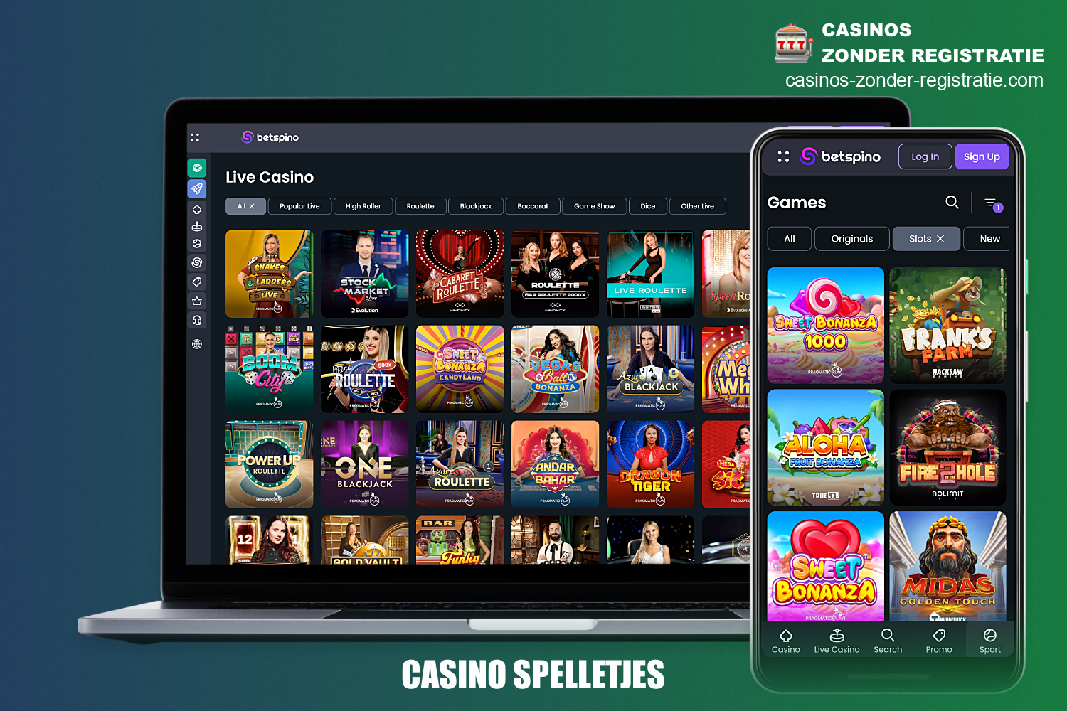 Casino Casino heeft een enorme collectie online spellen, die voortdurend wordt uitgebreid