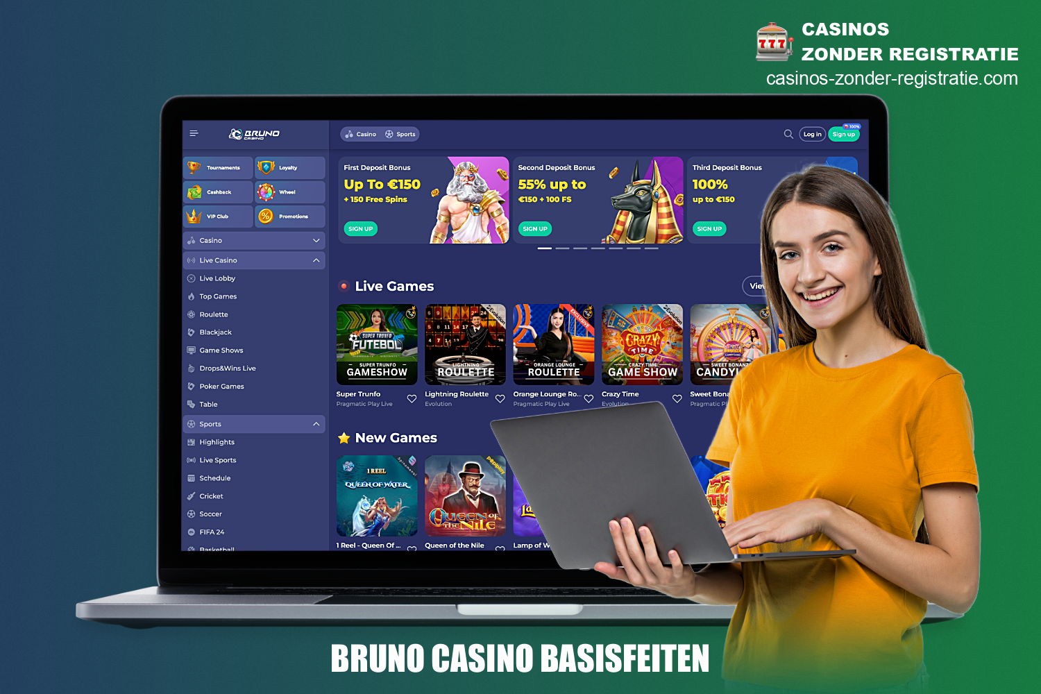 Bruno Casino heeft een aantal functies die het een favoriet maken onder gokkers