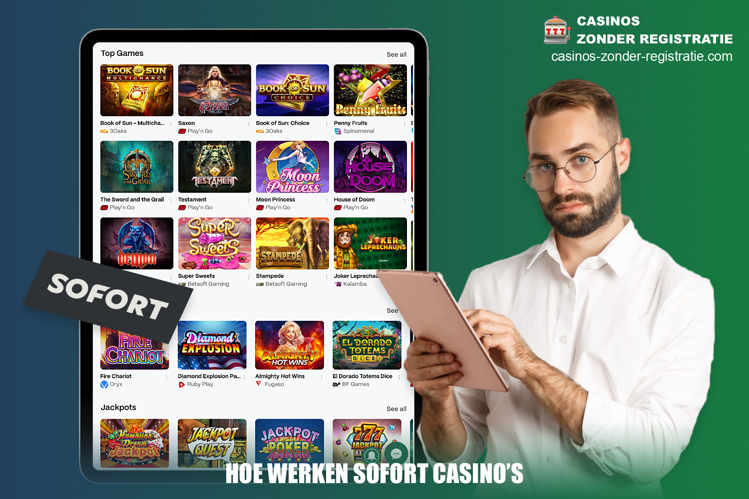 Sofort vereenvoudigt de procedure om geld te storten bij online casino's aanzienlijk, daarom houden gebruikers vooral van deze methode om geld te storten