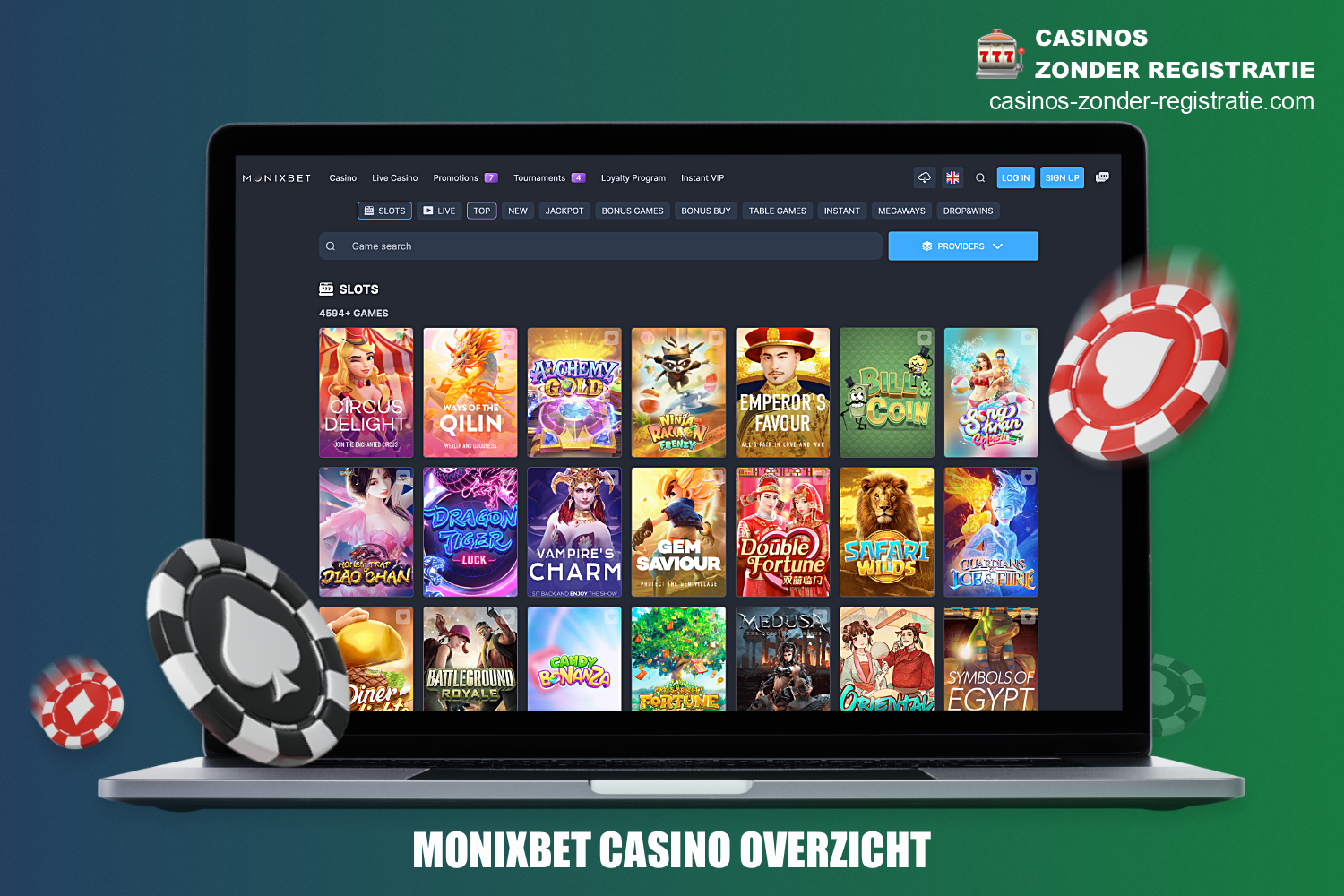 Online casino MonixBet heeft een indrukwekkende spelbibliotheek, een uniek loyaliteitsprogramma en biedt zijn gebruikers royale bonussen