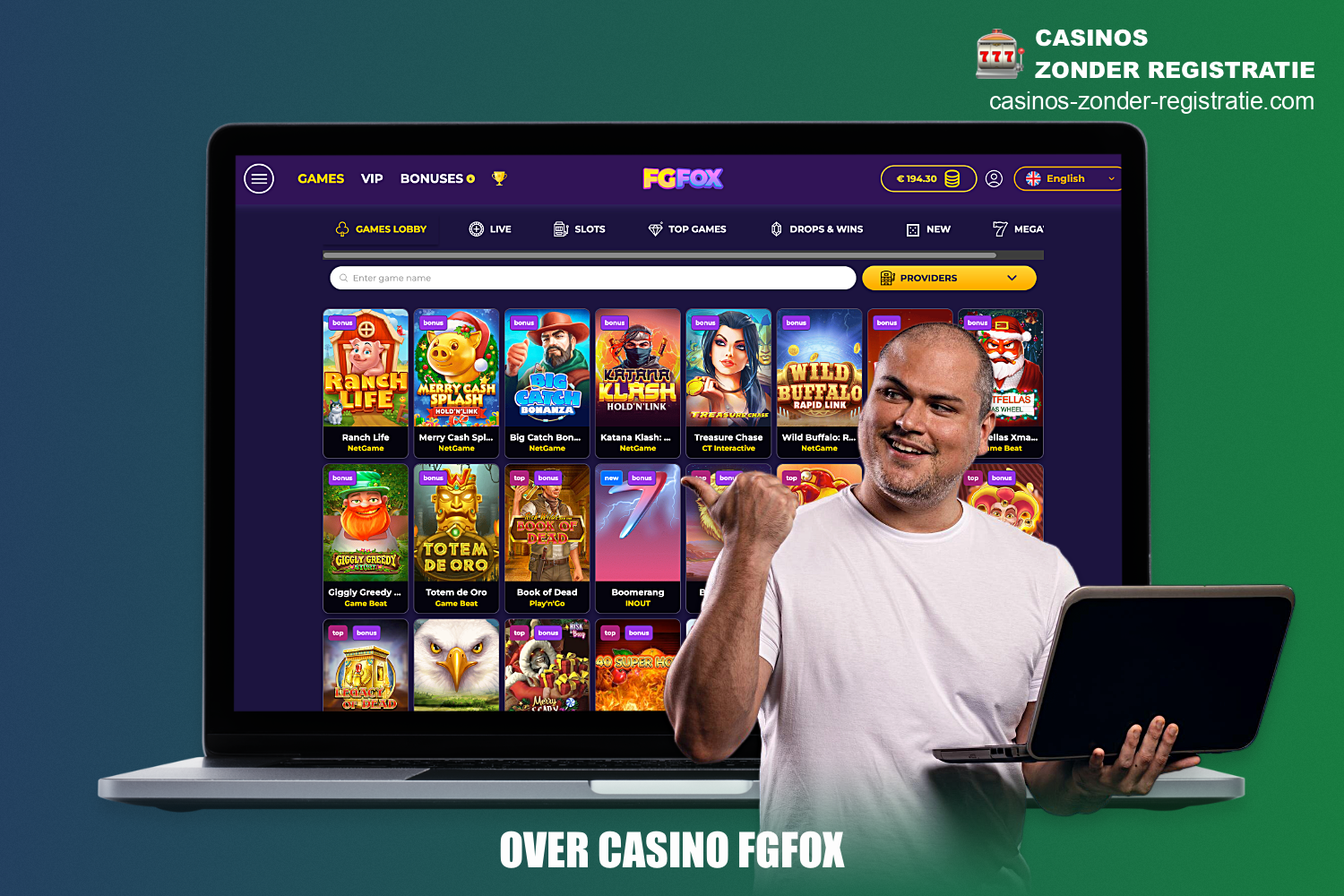 FGFox online casino heeft een aantal kenmerken waardoor het zich onderscheidt van de rest van de menigte