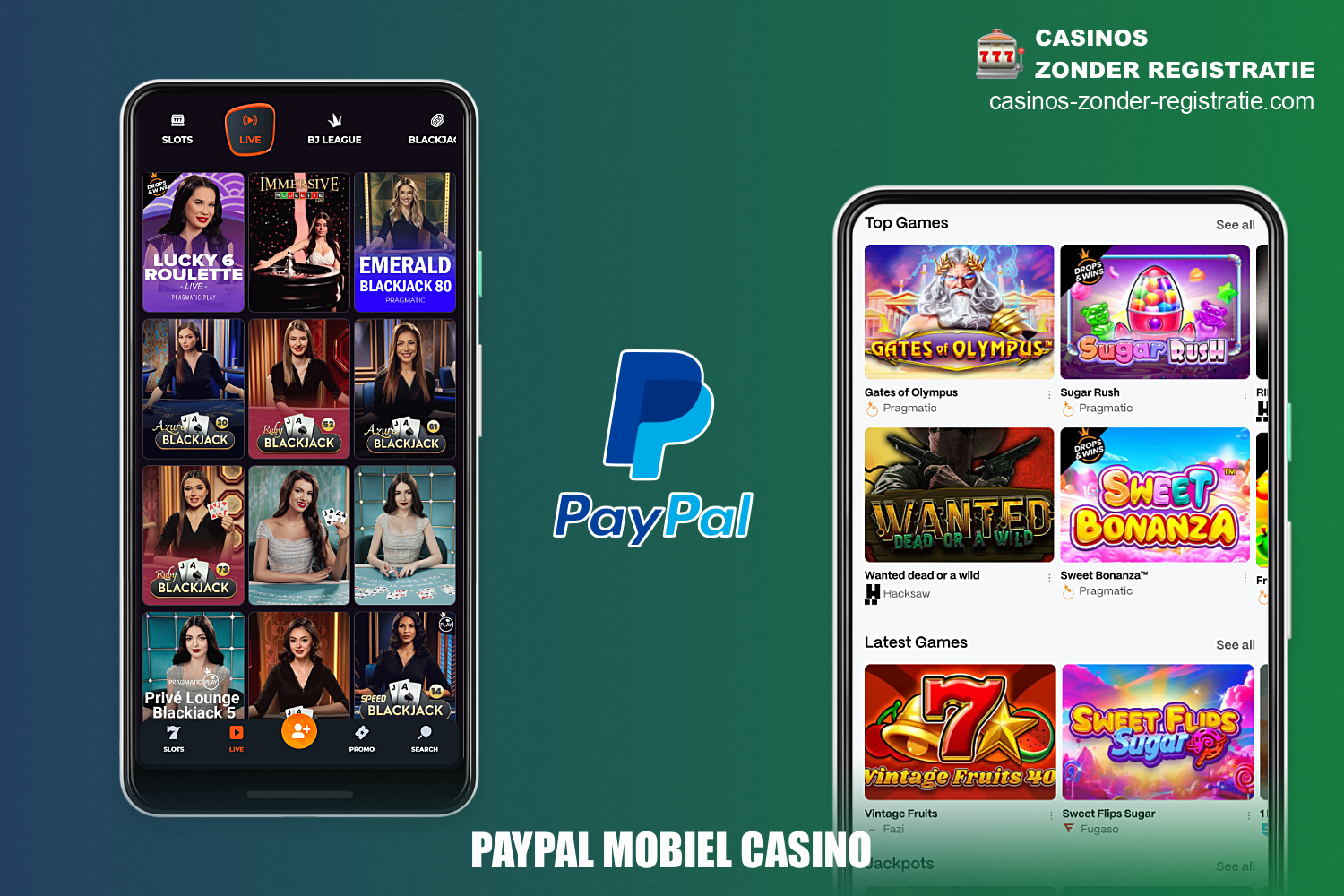 PayPal online casino's bieden hun gebruikers vaak merk-apps aan, maar als er geen beschikbaar is, kunt u de mobiele versie van de site gebruiken, die perfect is aangepast aan de kleine aanraakschermen van smartphones