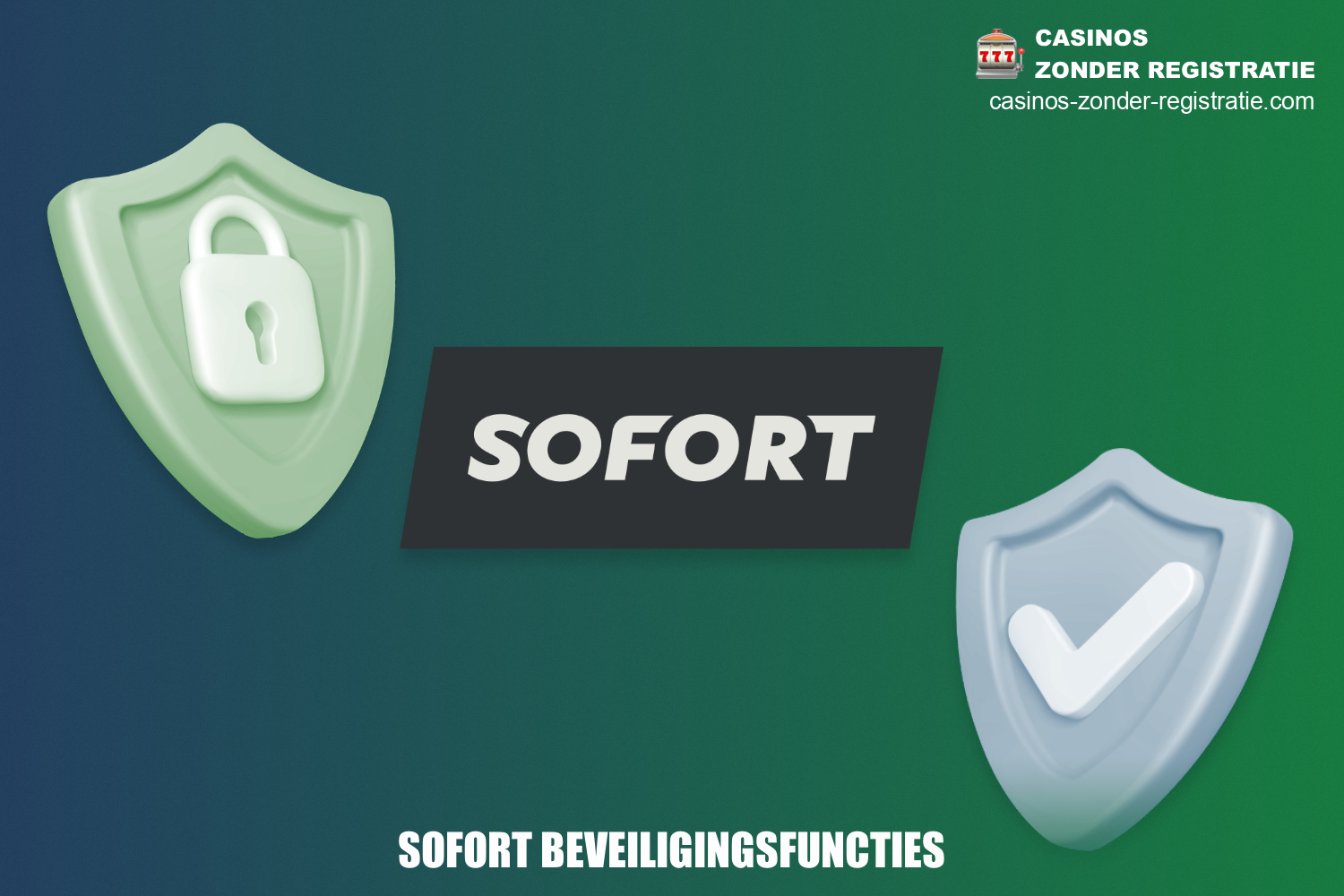 Sofort is trots op zijn beveiligingssysteem, dus deze betaalmethode kan bij online casino's worden gebruikt zonder angst voor de integriteit en veiligheid van persoonlijke gegevens