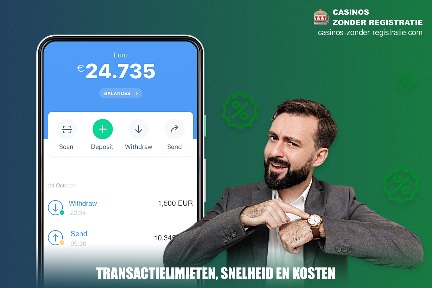 Trustly casino transactietijden kunnen verschillen per gekozen online vestiging