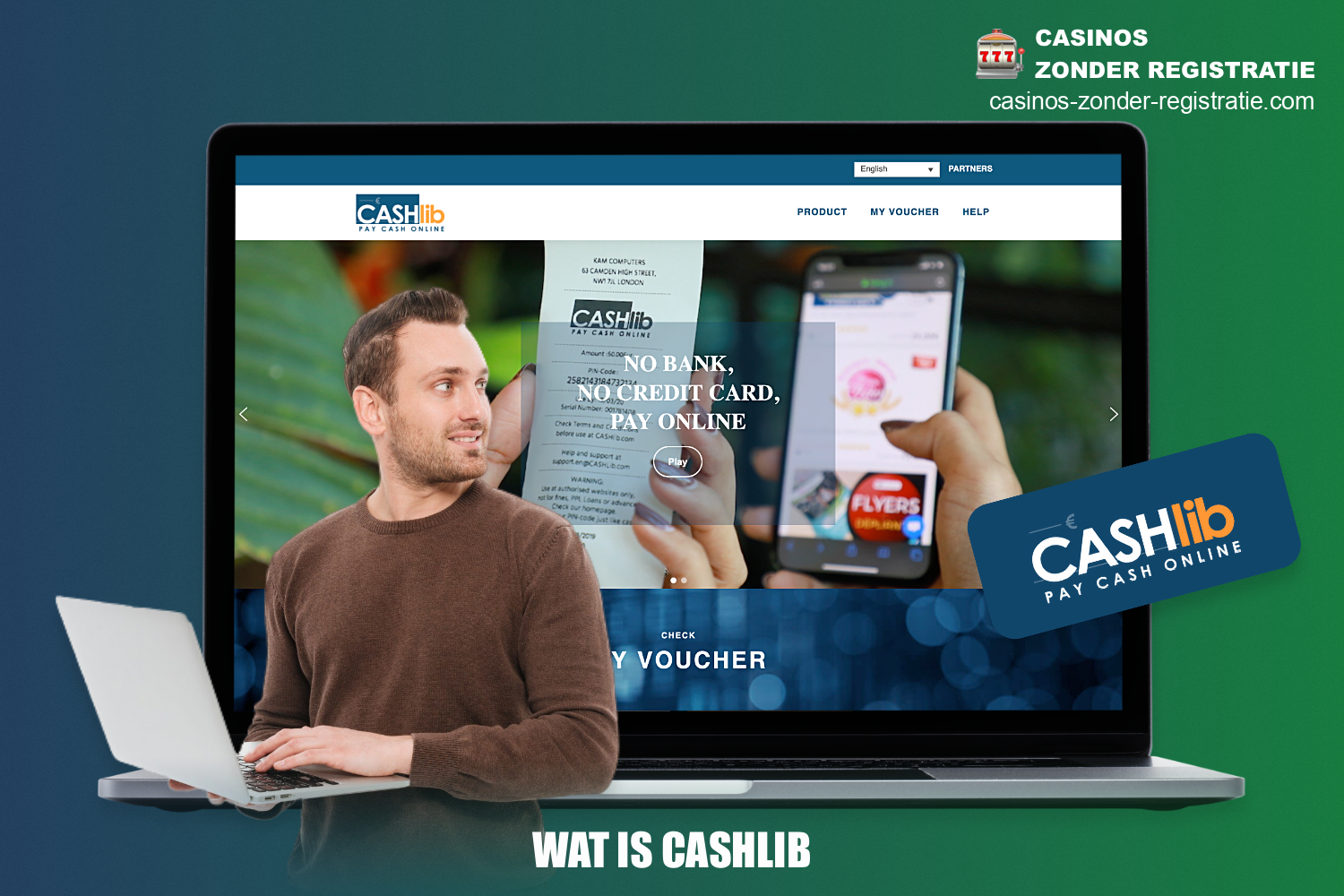 Cashlib - is een online voucher met een hoge mate van anonimiteit, dus deze betaalmethode is geweldig voor gebruikers die online casino's willen bezoeken