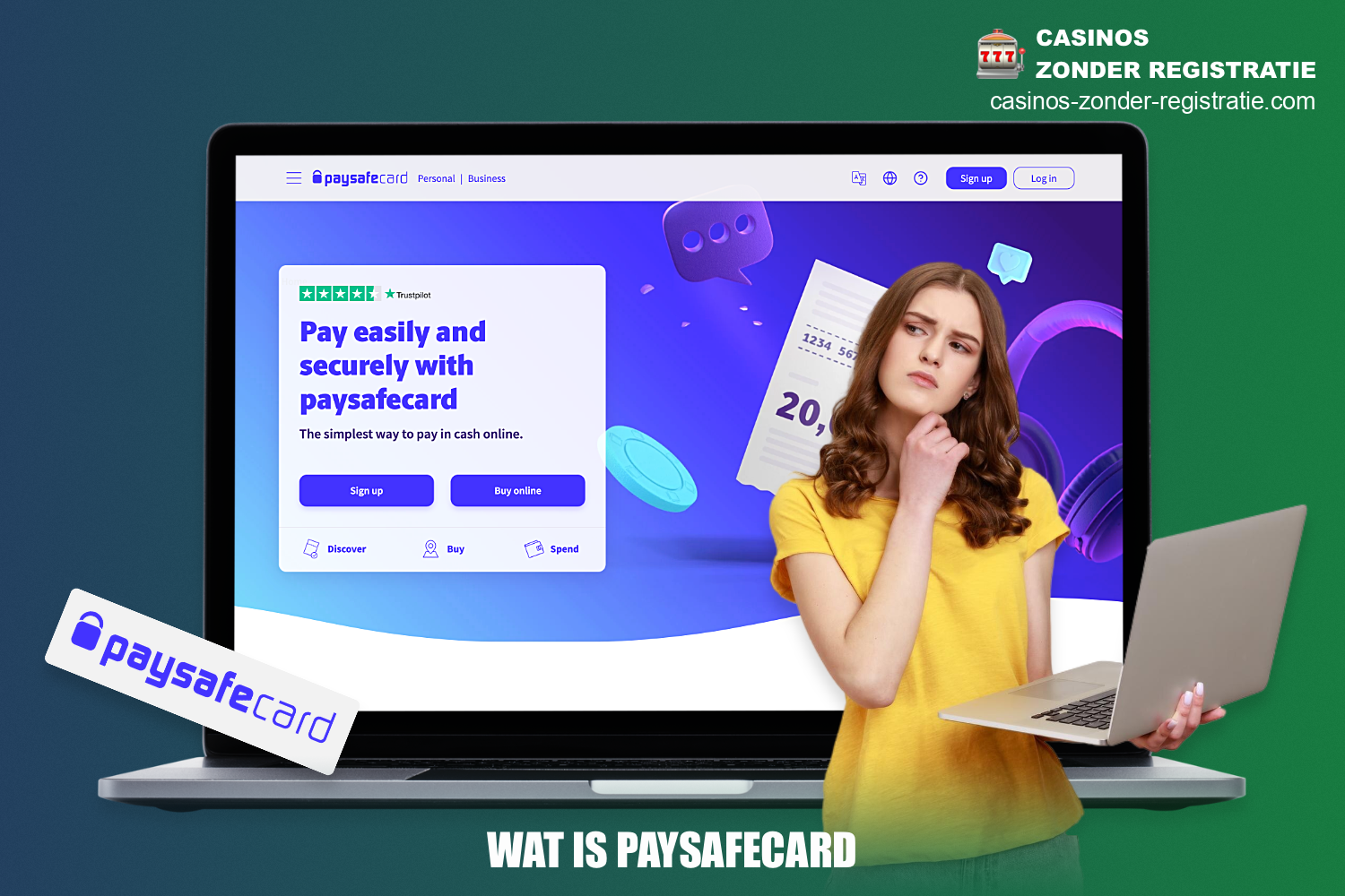 PaySafeCard - is een prepaidkaart die kan worden gebruikt om stortingen te doen bij verschillende online casino's