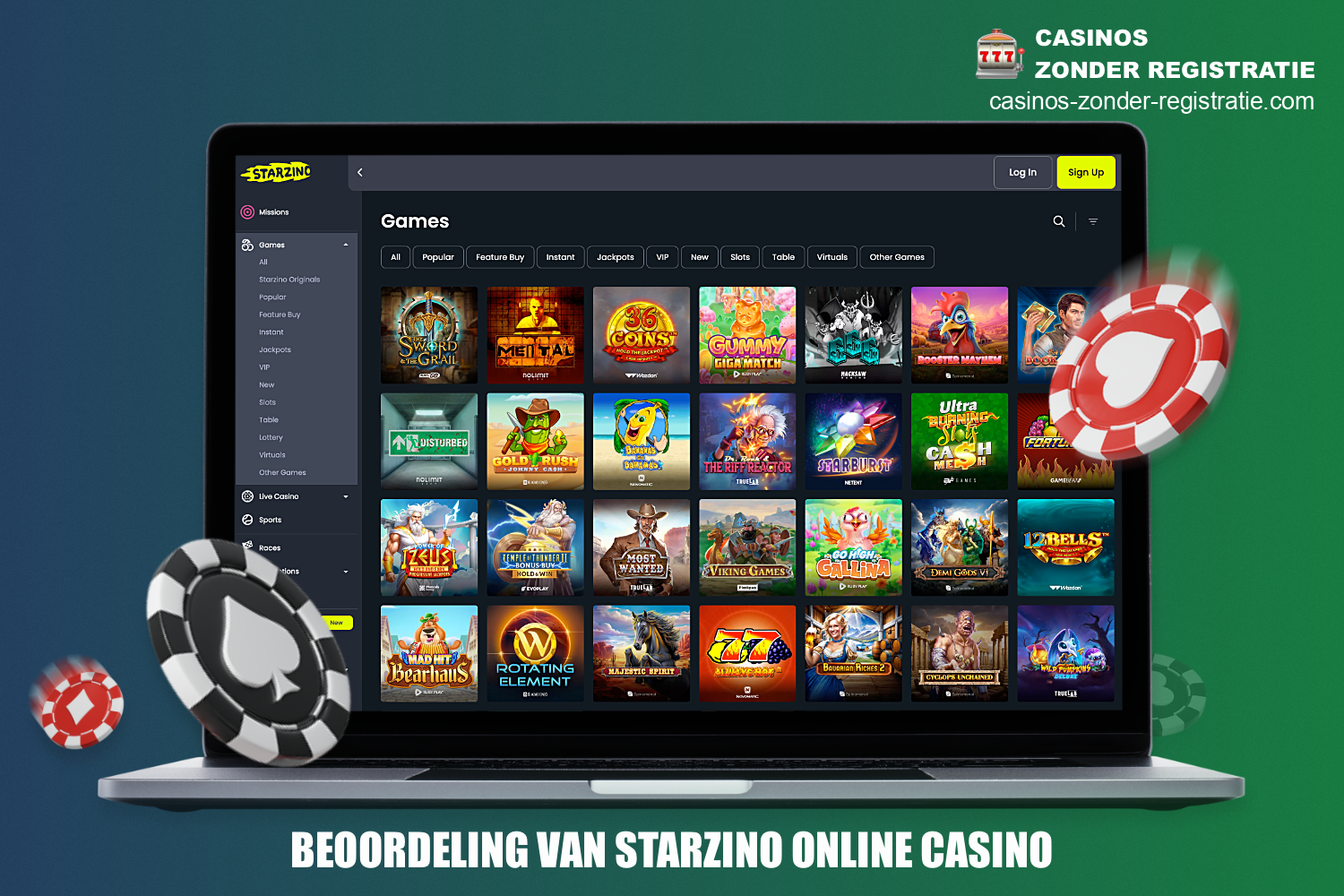 Starzino online casino zal zijn klanten verblijden met een enorme bibliotheek van online spellen, maar ook spellen met live dealers